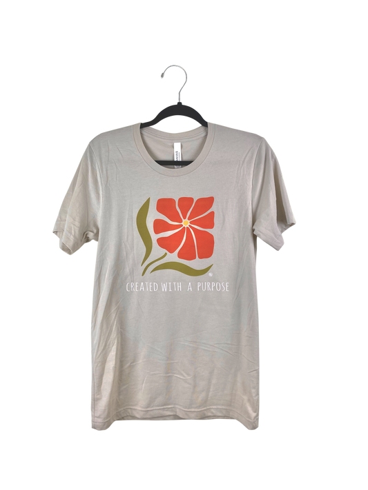 Created With a Purpose - Heather Dust - Unisex T-Shirt