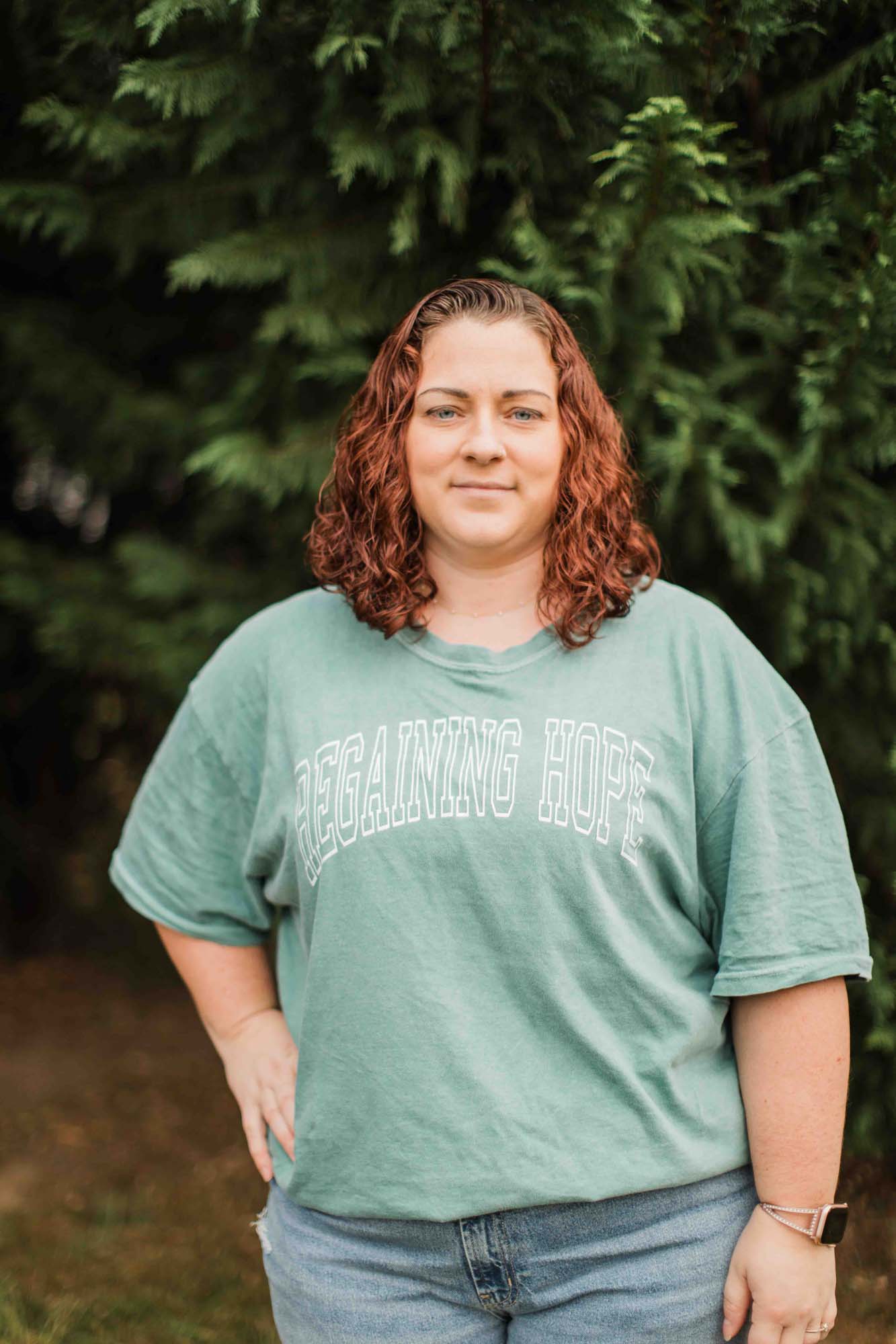 Regaining Hope - Light Green - Unisex T-Shirt