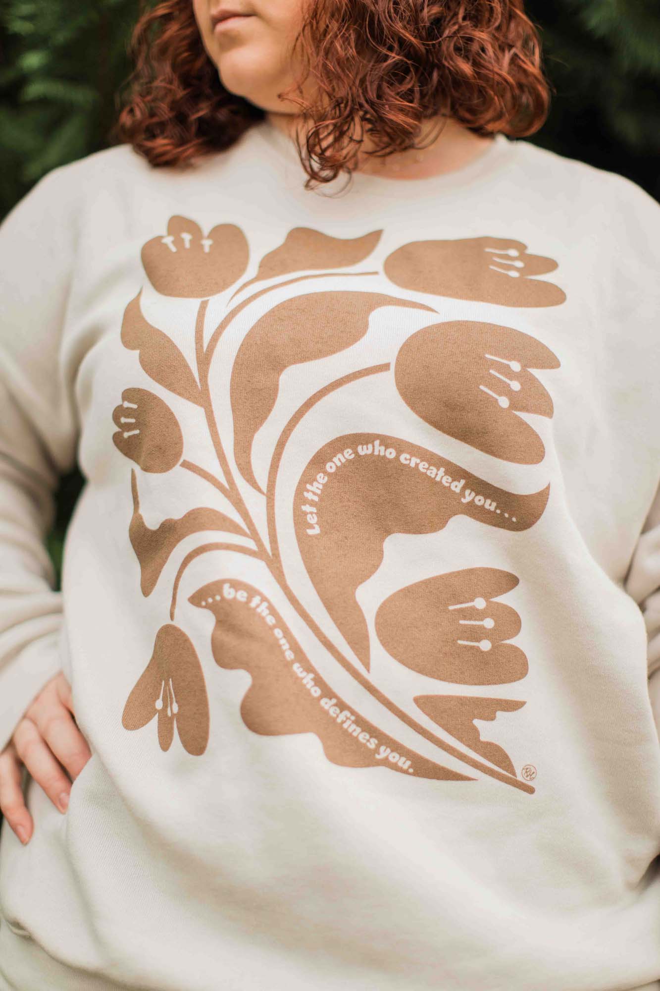 Let The One Who Created You - Heather Dust - Sweatshirt