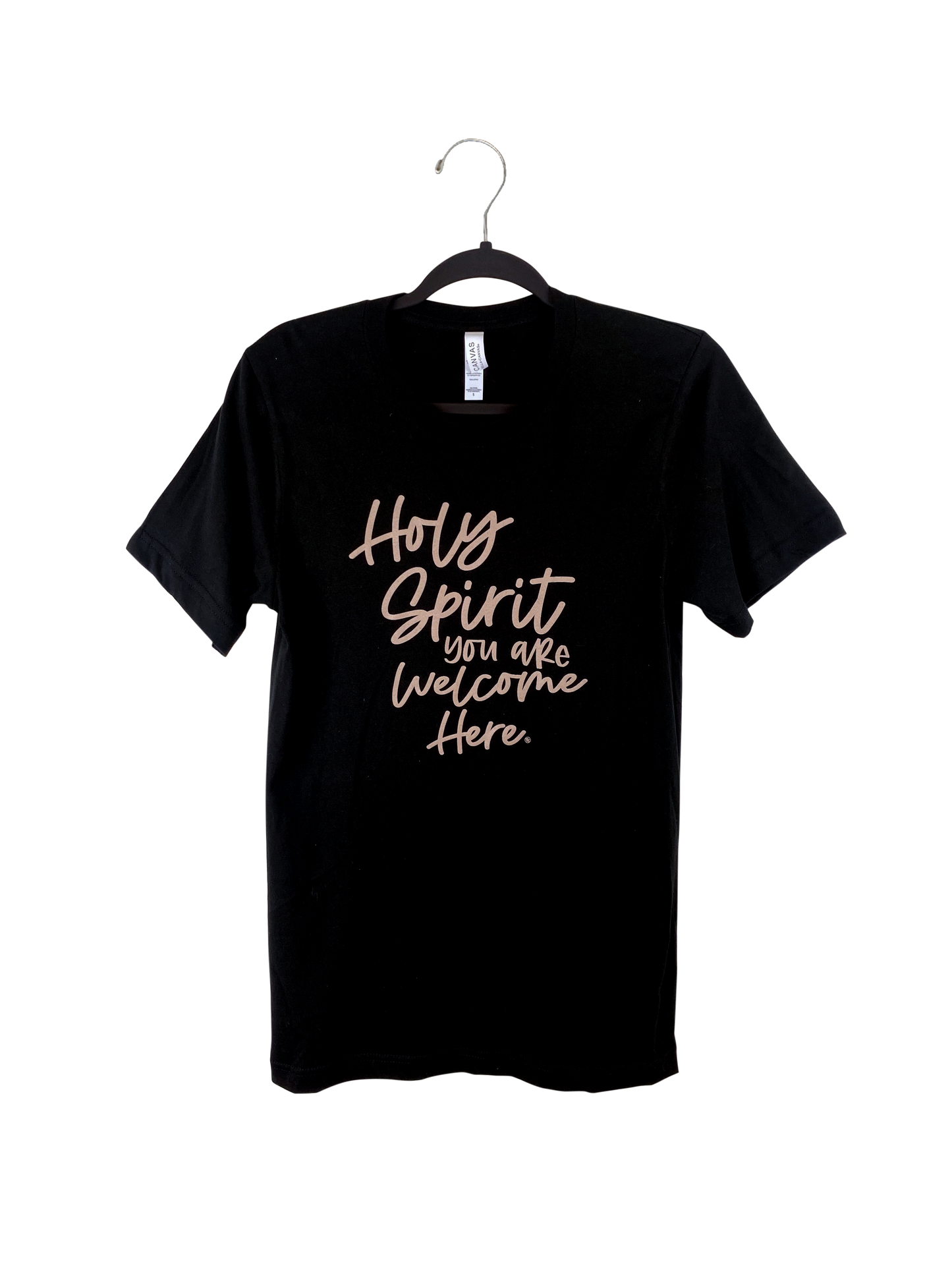 Holy Spirit You Are Welcome Here - Black - Unisex T-Shirt
