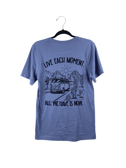 Life Each Moment - Lavender Blue - Unisex T-Shirt