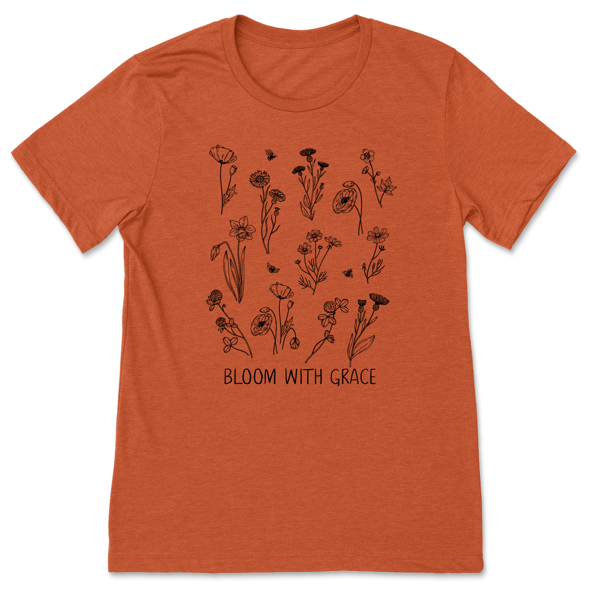 Bloom With Grace - Heather Autumn - Unisex